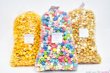 Bring the ultimate snacking experience to your event with the DIY HotPoppin Gourmet Popcorn Bar Refills. Designed to accompany our DIY Popcorn Bar, these refill packs ensure that the popcorn party never ends. Each refill pack includes three tantalizing flavors, allowing you to customize and create a popcorn extravaganza that will delight up to 100 guests. Choose from a variety of mouthwatering options, including Classic Butter, Zesty Jalapeno, Sweet Caramel, and more. Elevate your event and let your guests indulge in the irresistible flavors of HotPoppin Gourmet Popcorn. Whether it's a wedding, birthday party, or corporate event, the DIY HotPoppin Gourmet Popcorn Bar Refills will leave everyone craving for more.