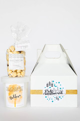 Make Your Life Sweeter - two sweet treats! The perfect pair! One Sugaire organic cotton candy pint & one mini bag of Hotpoppin gourmet popcorn! Make Your Life Sweeter - two sweet treats! The perfect pair! One Sugaire organic cotton candy pint & one mini bag of Hotpoppin gourmet popcorn!