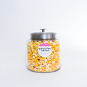 Create a popcorn extravaganza with the DIY HotPoppin Gourmet Popcorn Bar. This set includes 5 glass jars filled with our delectable gourmet popcorn, providing you with 200 servings of pure popcorn bliss. Bring the fun and excitement to any gathering as guests can customize their popcorn experience with a variety of flavors and toppings. From classic butter and zesty cheddar to sweet caramel and spicy jalapeno, the possibilities are endless. Whether it's a birthday party, wedding reception, or corporate event, the DIY HotPoppin Gourmet Popcorn Bar is sure to be a hit. Unleash your creativity and treat your guests to a memorable snacking experience with this popcorn bar extravaganza.