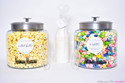 Create a memorable snacking experience with our CUSTOMIZED DIY HotPoppin Gourmet Popcorn Bar. This unique package includes 1 glass jar filled with our delicious gourmet popcorn, allowing you to customize your own popcorn creations. Whether you're hosting a party, wedding, or special event, this popcorn bar will be a hit among your guests. With 35 servings, everyone can enjoy their favorite flavors and toppings. Personalize the popcorn with your own selection of seasonings, drizzles, and mix-ins for a truly customized treat. Elevate your event and make it pop with our CUSTOMIZED DIY HotPoppin Gourmet Popcorn Bar.