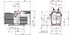 Pfeiffer / Adixen 2005SD 3.8 CFM Two-Stage Rotary Vane Vacuum Pump Drawing