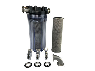 9.5" Transparent Inlet Filter Bundle