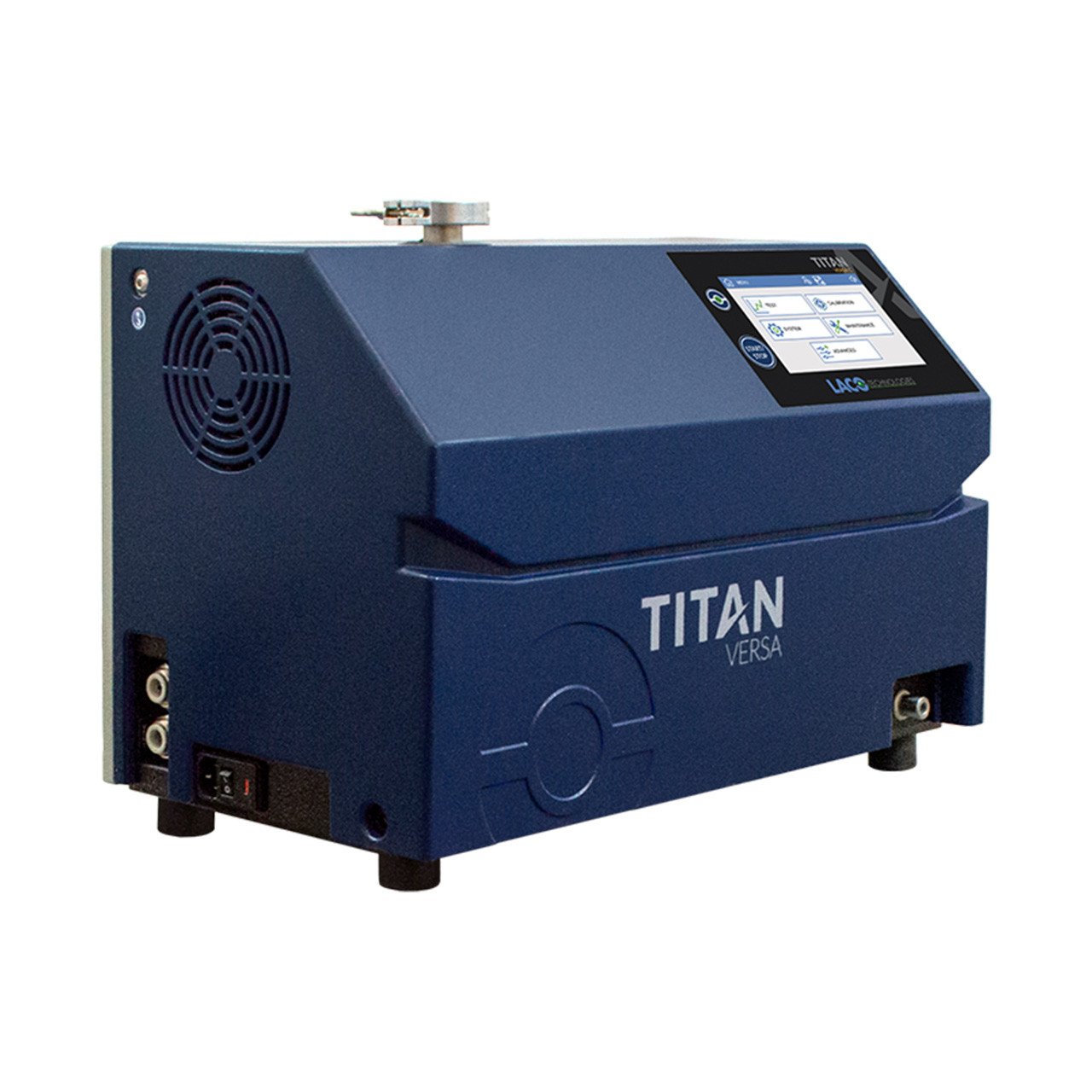 TITAN VERSA Compact (C) Helium Leak Detector Side View