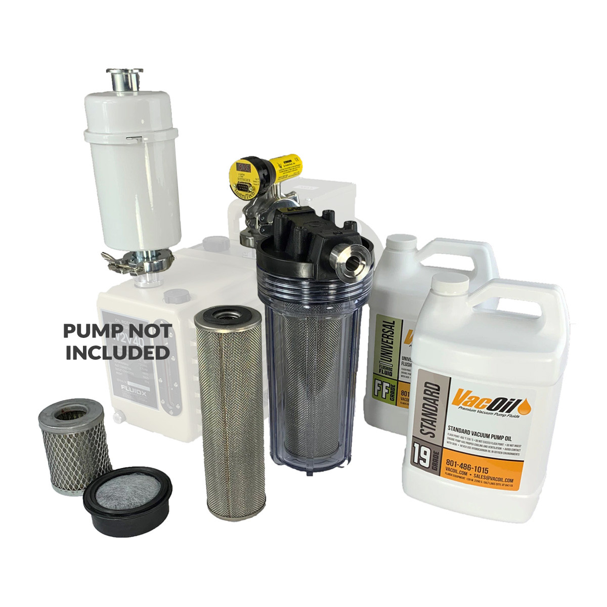 Professional Accessory & Spares Bundle for Pumps 10-20 CFM
