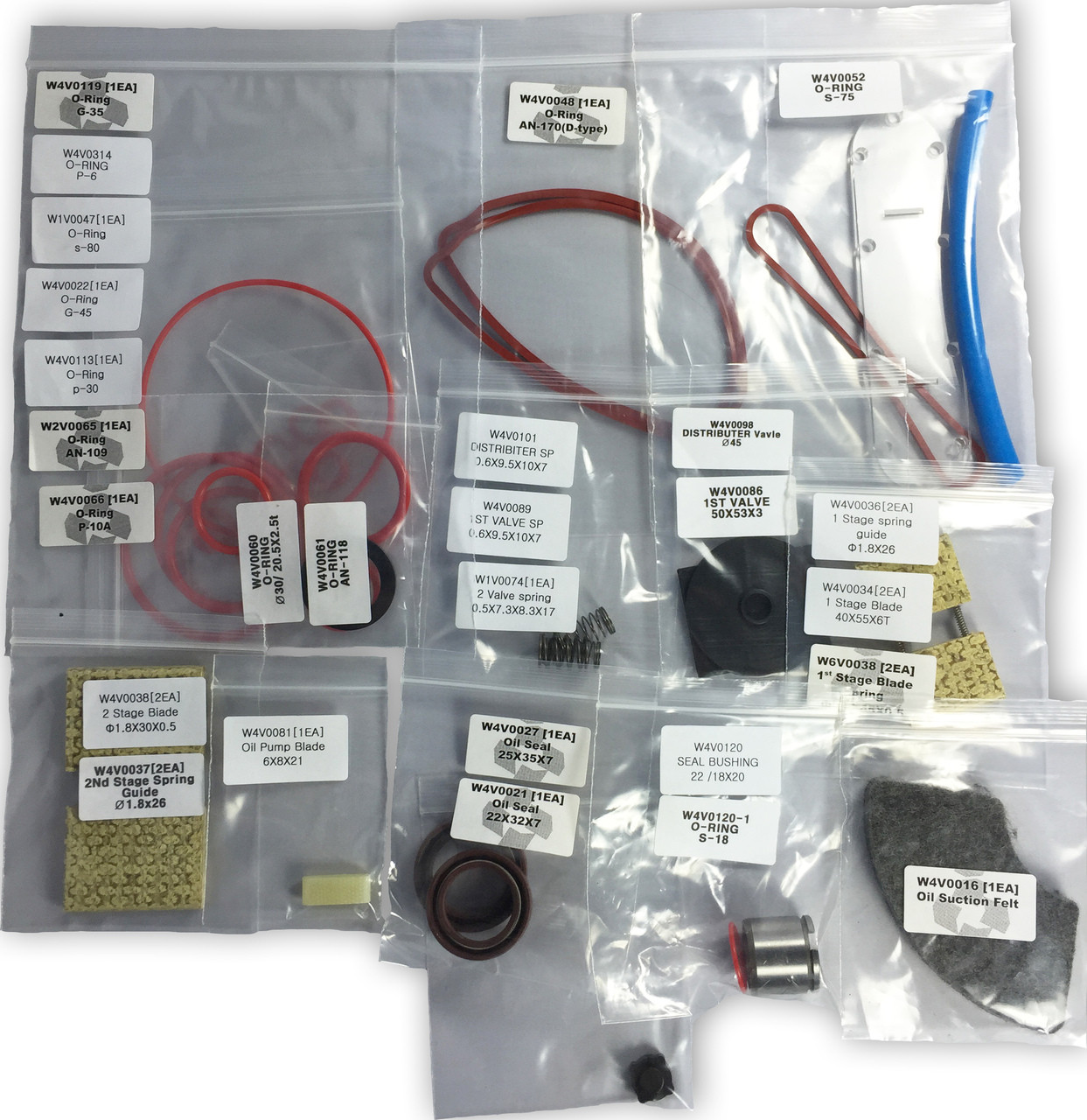 FLUIDX W2V20 Major Repair Kit