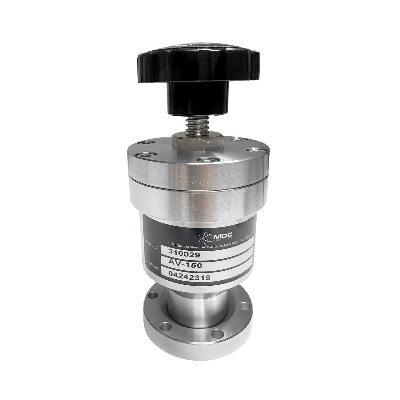 CF2.75 Right Angle Manual Bellows Valve