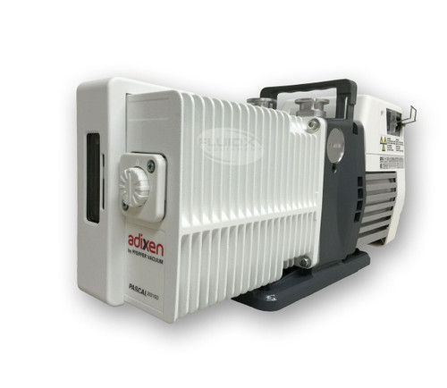 Pfeiffer / Adixen 2021SD 14.6 CFM Two-Stage Rotary Vane Vacuum Pump