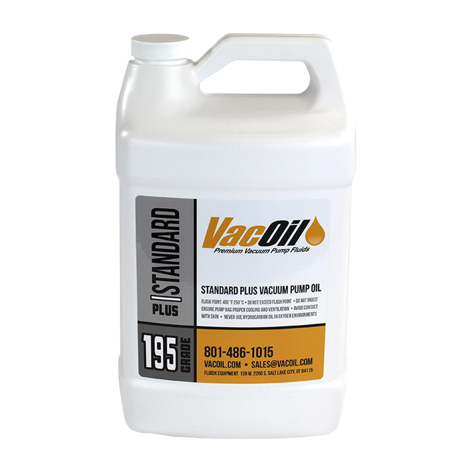 VacOil® 195 Grade Vacuum Pump Oil 1 Gallon FLUIDX