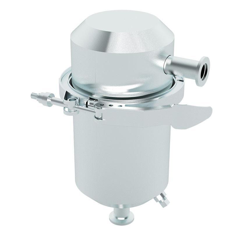 NW25 Stainless Steel Chemical Adsorption Inlet Vacuum Trap