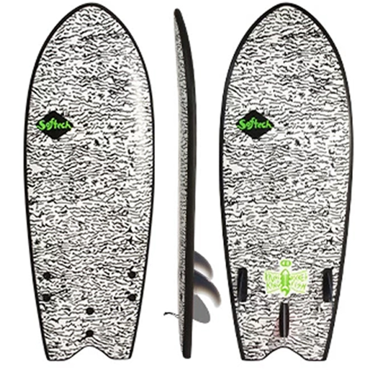 Kyuss King Fish | Softech | Softboard | Foam Surf Board | Learners to  Advanced