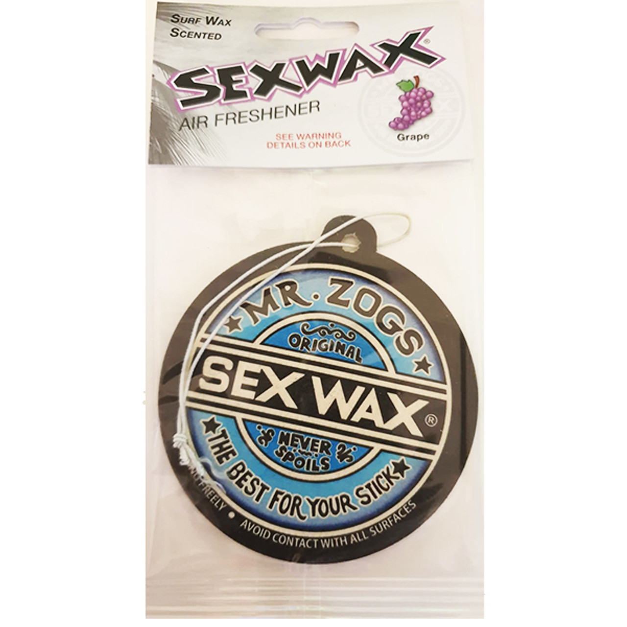 Sex Wax Air Freshener 4-Pack (Grape)