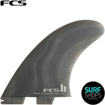 FCSII MR Twin + Stabilizer Fin Set | Mark Richards | Retro | Fish | Eco Neo Glass | Surfboard Fins | FCSII FCSII MR Twin + Stabilizer Fin Set | Mark Richards | Retro | Fish | Eco Neo Glass | Surfboard Fins | FCSII