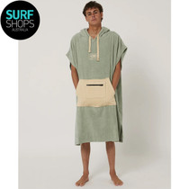 Ocean and Earth | Mens Daybreak Sage Hooded Towel Poncho | Guys Surf Poncho Ocean and Earth | Mens Daybreak Sage Hooded Towel Poncho | Guys Surf Poncho