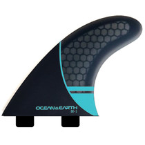 サーフィン・ボディボード O&E OE-2 CONTROL THRUSTER SINGLE TAB O&E OE-2 CONTROL THRUSTER SINGLE TAB MD-BLK/BLUE