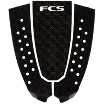 T-3 Pin Tail Pad | FCS | Black | Surfboard Tail Pad | Deck Grip Suits Pint Tail Boards| Traction Pad | FCSII