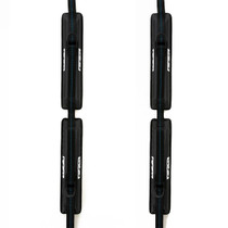 FCS D-Ring Double Soft Surfboard Racks | Temporary Roof Rack For Cars | Strap Surfboards To Car Roof | FCSII | Fits 1-6 Boards FCS D-Ring Double Soft Surfboard Racks | Temporary Roof Rack For Cars | Strap Surfboards To Car Roof | FCSII | Fits 1-6 Boards