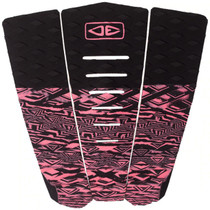 Blazed Tail Pad | Pink/ Black | Surfboard Deck Grip | Ocean and Earth | Traction Pad | Surfing Tailpad |  Blazed Tail Pad | Pink/ Black | Surfboard Deck Grip | Ocean and Earth | Traction Pad | Surfing Tailpad |