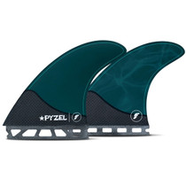 Pyzel | Large | Tri-Quad 5 Fin Set | Futures Fins | Suits Surfers 80kg+ | Springy and Manoeuvrable Pyzel | Large | Tri-Quad 5 Fin Set | Futures Fins | Suits Surfers 80kg+ | Springy and Manoeuvrable