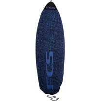 FCS Funboard | Retro | Fish |  Stretch Surfboard Cover | Board Sock | Stone Blue