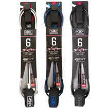 6ft Slimline Ultra-Light Pro Comp One Piece XT | Ocean and Earth | Competition Surfboard Leash | Leggie | Top Range Model