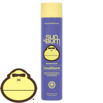 Sun Bum Blonde Purple Conditioner| 295ml | Sun Bum Australia | Remove Brassiness From Blonde Locks Sun Bum Blonde Purple Conditioner| 295ml | Sun Bum Australia | Remove Brassiness From Blonde Locks