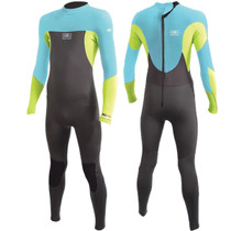 Ocean and Earth Youth Boys Free-Flex Steamer 3:2mm | Back Zip | Black/Blue/Lime Ocean and Earth Youth Boys Free-Flex Steamer 3:2mm | Back Zip | Black/Blue/Lime