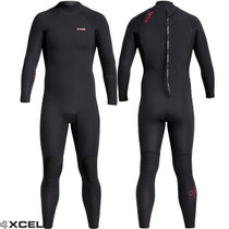 XCEL INFINITI Radiant Rebound Steamer | 3/2mm Full Surfing Wetsuit | Back Zip | XCEL | New Metallic Warmth Technology