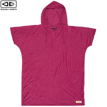 Ocean and Earth | Mauve V Neck |  Ladies Poncho | Hooded Towel | Lightweight  Ocean and Earth | Mauve V Neck |  Ladies Poncho | Hooded Towel | Lightweight