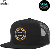 Brixton | Oath Trucker Hat | Black | Cap | Surfwear | Snapback Brixton | Oath Trucker Hat | Black | Cap | Surfwear | Snapback