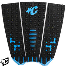 Creatures of Leisure | Mick Fanning Loc-Lite Ecopure Tail Pad | Surfing Deck Grip | Surf Traction Pad | Carbon Cyan Creatures of Leisure | Mick Fanning Loc-Lite Ecopure Tail Pad | Surfing Deck Grip | Surf Traction Pad | Carbon Cyan