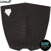 Gorilla Grip | Phat One | Black | One Piece Tail Pad | Surfboard Deck Grip | Traction Pad