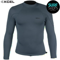 Xcel | Axis 2:1mm Long Sleeve Wetsuit Top | Light Carbon | Surfing Vest |  Xcel | Axis 2:1mm Long Sleeve Wetsuit Top | Light Carbon | Surfing Vest |