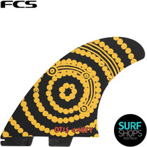 FCSII Otis Carey Twin + Stabiliser (3) Fin Set 