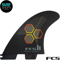 FCSII CI Upright | Channel Islands | Tri Quad 5-Fin Set | Performance Core | Snappier Turns & Faster Transitions 