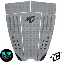 Creatures of Leisure | Ethan Ewing Lite | Titanium Black | Surfing Deck Grip | Suits Pin Tails | Traction Pad | 5 Piece Tail Pad  