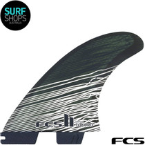 FCSII Tokoro | Thruster 3 Fin Set | Medium 60kg-80kg | Performance Core | FCS 2 | Top of The Range Surfboard Fins | Hollow Steep Waves