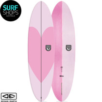 KK Midlength Epoxy Softboard in 6'6, 7'0 or 7'6, pink colour