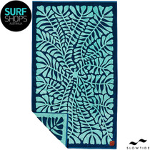 Slowtide | Hapa Ocean | Premium Oversized Woven Beach Towel | Soft Extra Large Sized | 