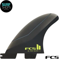 FCSII JS PG Pro Quad Rear | 2 Fin Set | Performance Glass | FCS Carver Family