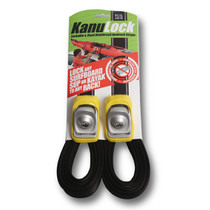 Kanulock Key Lockable Tie Downs 4.0m | Black/Yellow | Secure your Surfboard onto Roof Racks Kanulock Key Lockable Tie Downs 4.0m | Black/Yellow | Secure your Surfboard onto Roof Racks