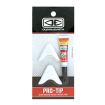 Pro Tip Nose Cones | 2 Pack | White | Surfboard Nose Protection