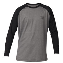 Youth Ventx Tyler Long Sleeve UV Surf Tee | Grey / Black | Groms | Kids