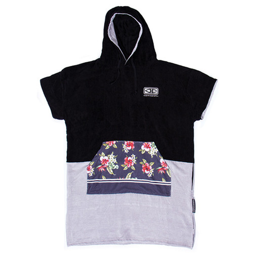 Mens Dark Matter Hooded Towel Poncho | Ocean and Earth | Guys Surfing Poncho Mens Dark Matter Hooded Towel Poncho | Ocean and Earth | Guys Surfing Poncho