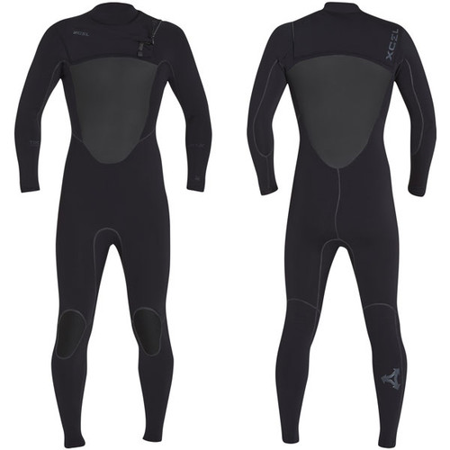 Drylock X Power Seam Steamer 3:2mm | Chest Zip | Black | Xcel Wetsuits | The Best Surfing Wetsuit 2019 Release