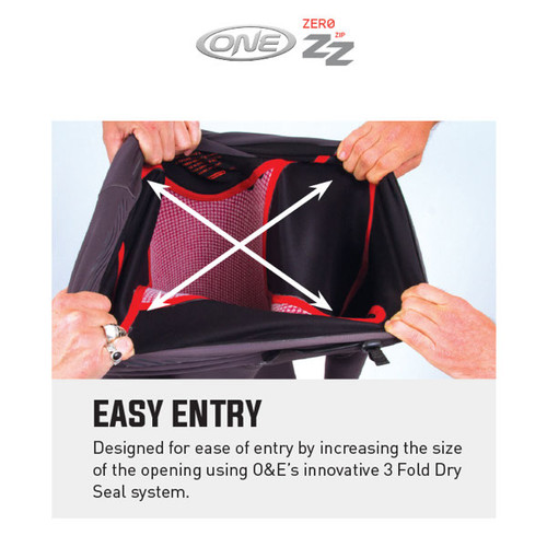 Buy O&E Zero Zip Steamer 3:2mm Online | Surf Shops Australia