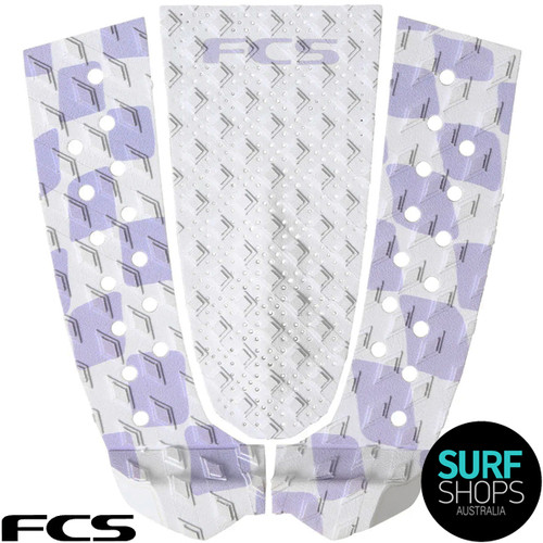 FCS | Caroline Marks Traction | Tail Pad | Surfboard Deck Grip | FCSII Athlete Signature