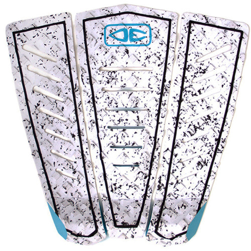 Kanoa Igarashi Tail Pad, White with Black and Blue logo/Kick. Surf Shops Australia Kanoa Igarashi Tail Pad, White with Black and Blue logo/Kick. Surf Shops Australia