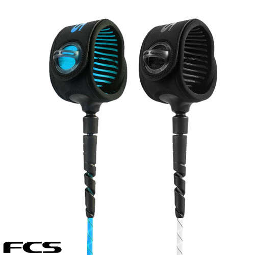 FCS 9ft Freedom Helix Longboard Ankle Leash | Surfing Legrope | Surf Leggie Up to 8ft waves | Top Range Equipment | Exciting New Release