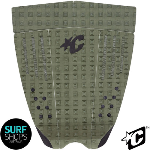 Creatures of Leisure | Ethan Ewing Lite | Dark Army Black | Surfing Deck Grip | Suits Pin Tails | Traction Pad | 5 Piece Tail Pad Creatures of Leisure | Ethan Ewing Lite | Dark Army Black | Surfing Deck Grip | Suits Pin Tails | Traction Pad | 5 Piece Tail Pad