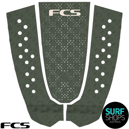 FCS T-3 Eco Tail Pad | FCSII | Alpine | Surfboard Tail Pad | Deck Grip | Traction Pad